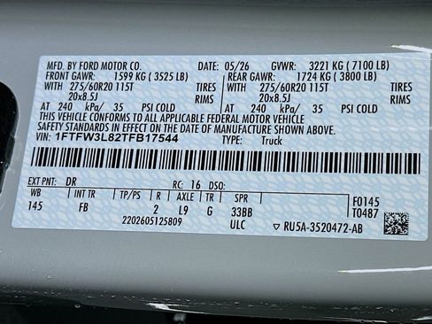 New 2026 Ford F150 XLT w/ Equipment Group 302A MID AWD/4WD image 21