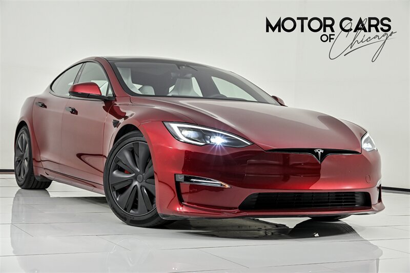 Used 2025 Tesla Model S Plaid AWD/4WD image 1