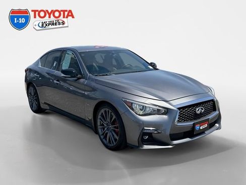 Used 2018 INFINITI Q50 Red Sport 400 w/ Proactive Package RWD image 7