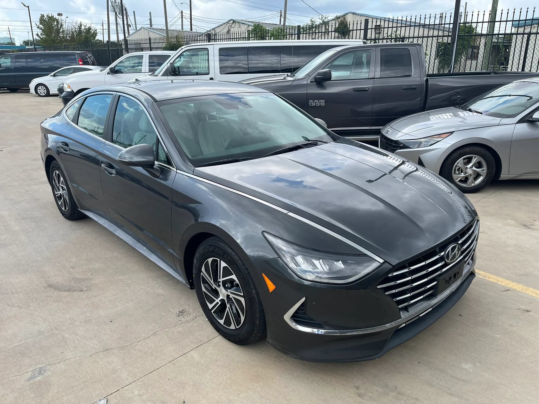 Used 2021 Hyundai Sonata Blue FWD image 14
