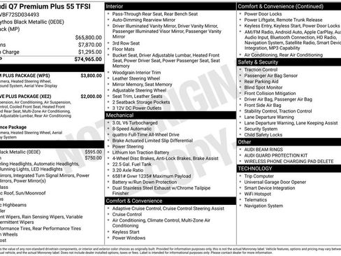 Used 2025 Audi Q7 3.0T Premium Plus w/ Premium Plus Package image 13