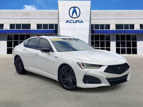 Used 2023 Acura TLX SH-AWD w/ A-SPEC Pkg image 1