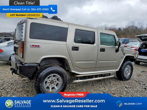 Used 2004 HUMMER H2 w/ Preferred Equipment Group AWD/4WD image 4