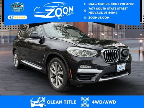 Used 2018 BMW X3 xDrive30i AWD/4WD image 1