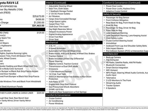 Certified 2023 Toyota RAV4 LE AWD/4WD image 38