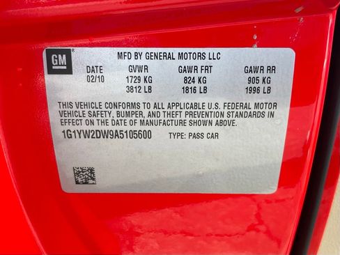 Used 2010 Chevrolet Corvette Grand Sport w/ Preferred Equipment Group image 38