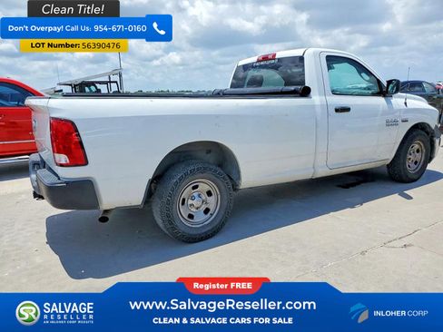 Used 2017 RAM 1500 Tradesman RWD image 4