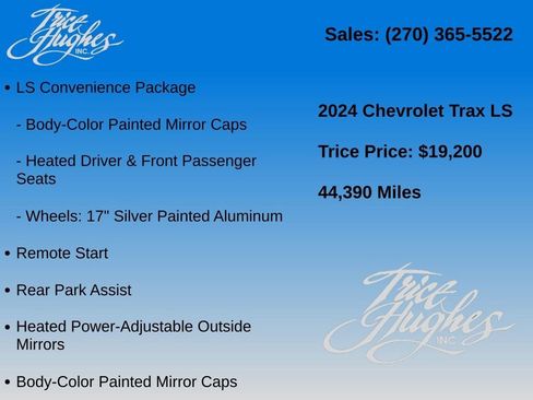 Used 2024 Chevrolet Trax LS w/ LS Convenience Package FWD image 14