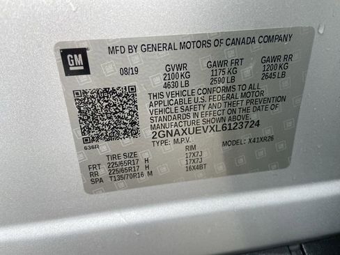 Certified 2020 Chevrolet Equinox LT image 33