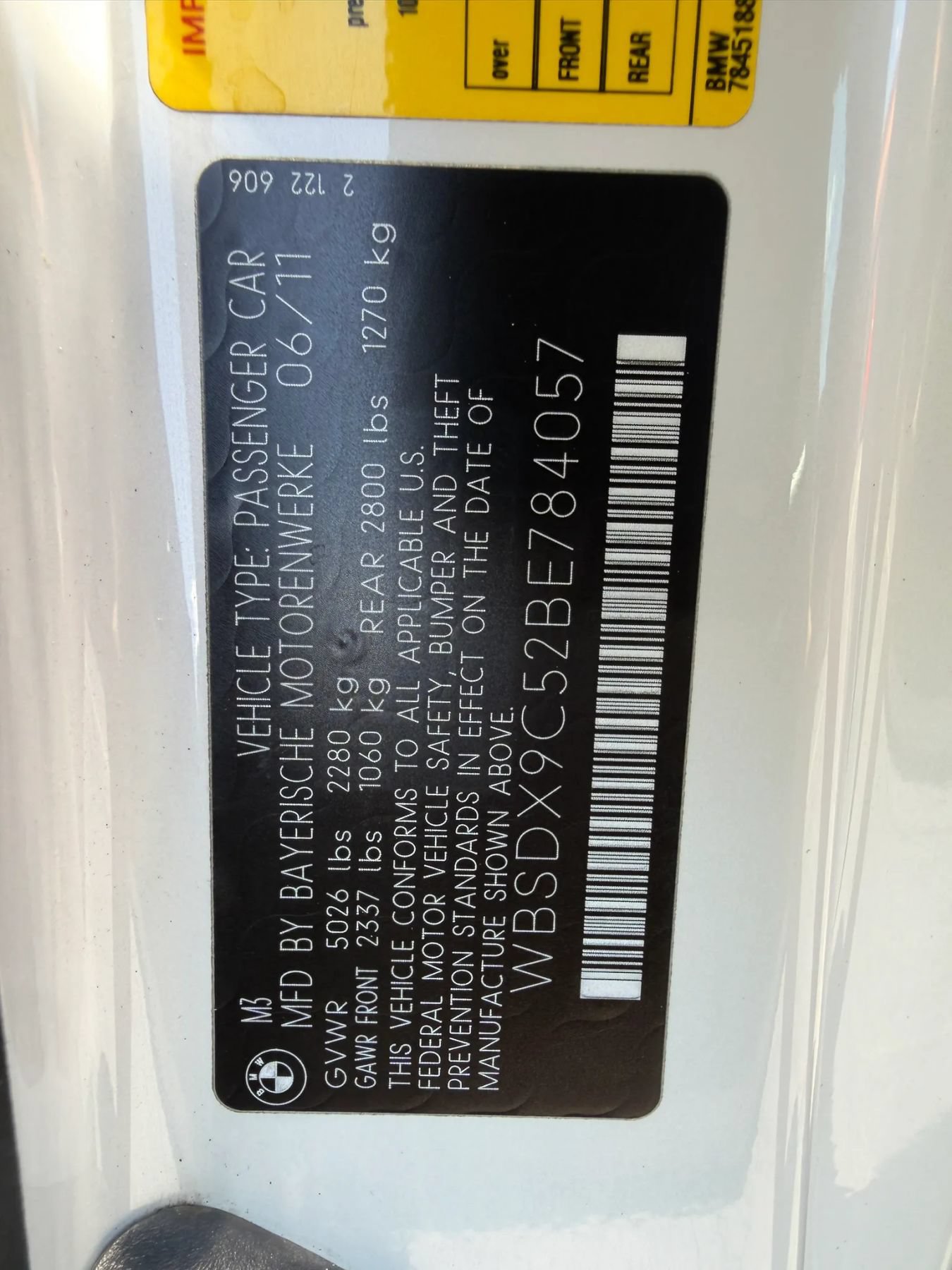 Used 2011 BMW M3 Convertible RWD image 32