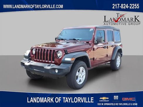 Used 2022 Jeep Wrangler Unlimited Sport AWD/4WD image 1