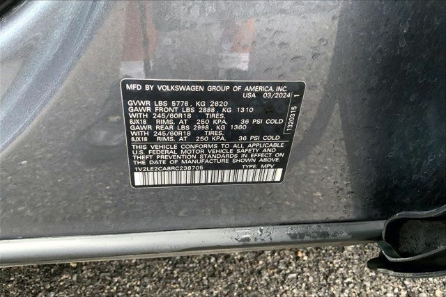 Used 2024 Volkswagen Atlas Cross Sport SE AWD/4WD image 30
