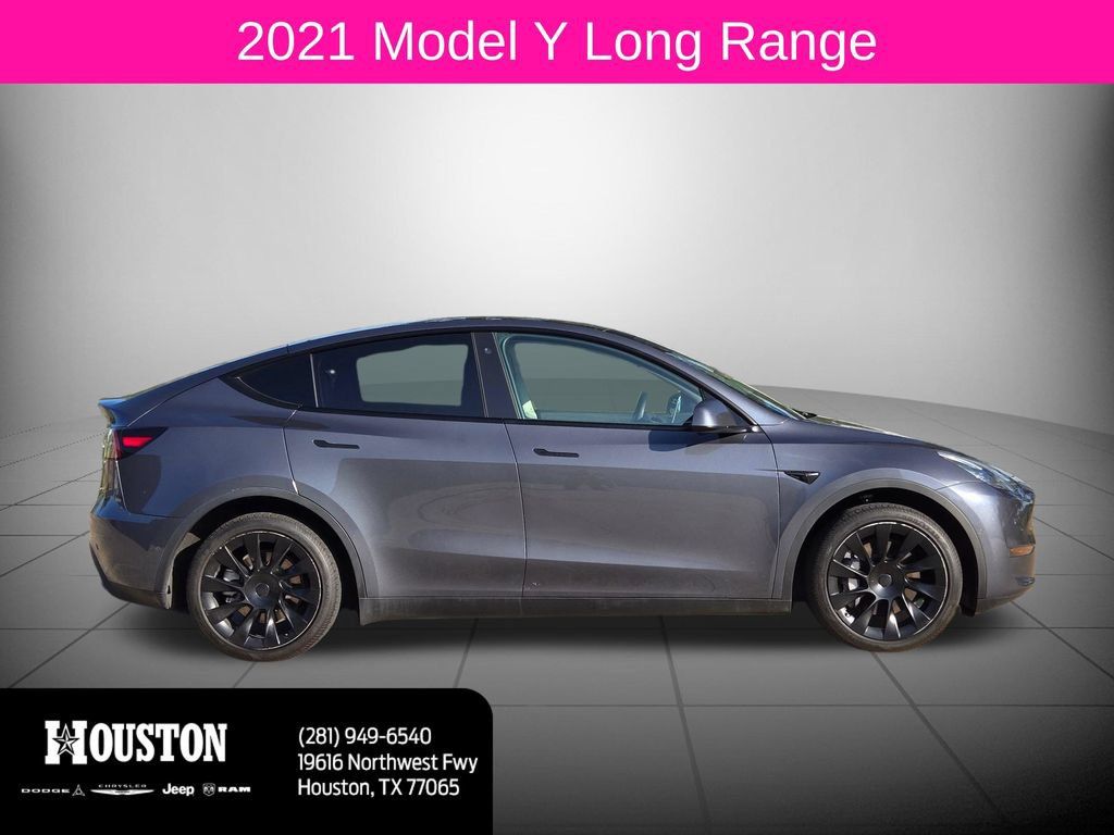 Used 2021 Tesla Model Y Long Range AWD/4WD image 2