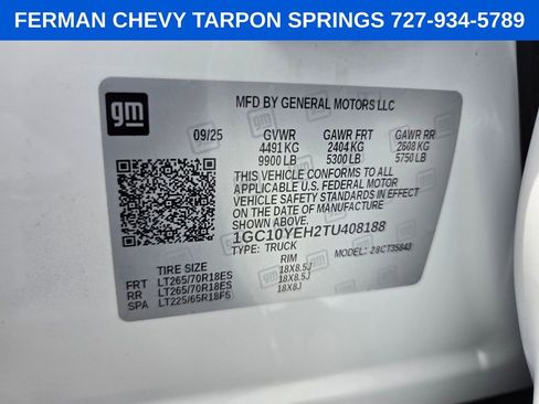 New 2026 Chevrolet Silverado EV LT AWD/4WD image 21