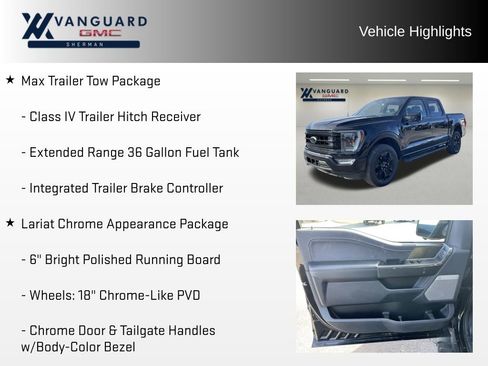 Used 2022 Ford F150 Lariat w/ Equipment Group 502A High image 21