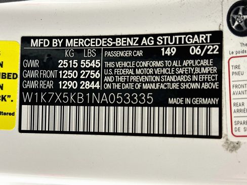 Used 2022 Mercedes-Benz AMG GT 43 w/ Driver Assistance Package image 37