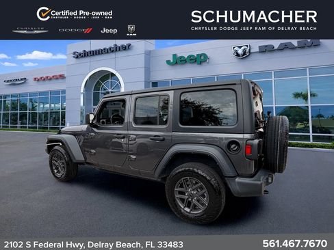 Certified 2024 Jeep Wrangler Unlimited Sport AWD/4WD image 5