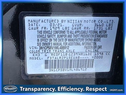 Used 2021 Nissan Kicks S image 31