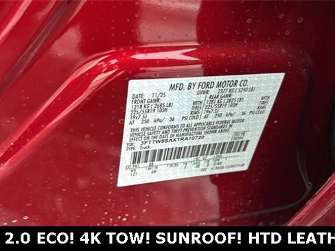 New 2026 Ford Maverick Lariat w/ 4K Tow Package image 35