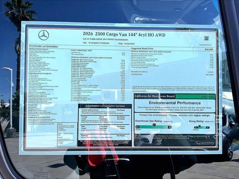New 2026 Mercedes-Benz Sprinter 2500 image 19