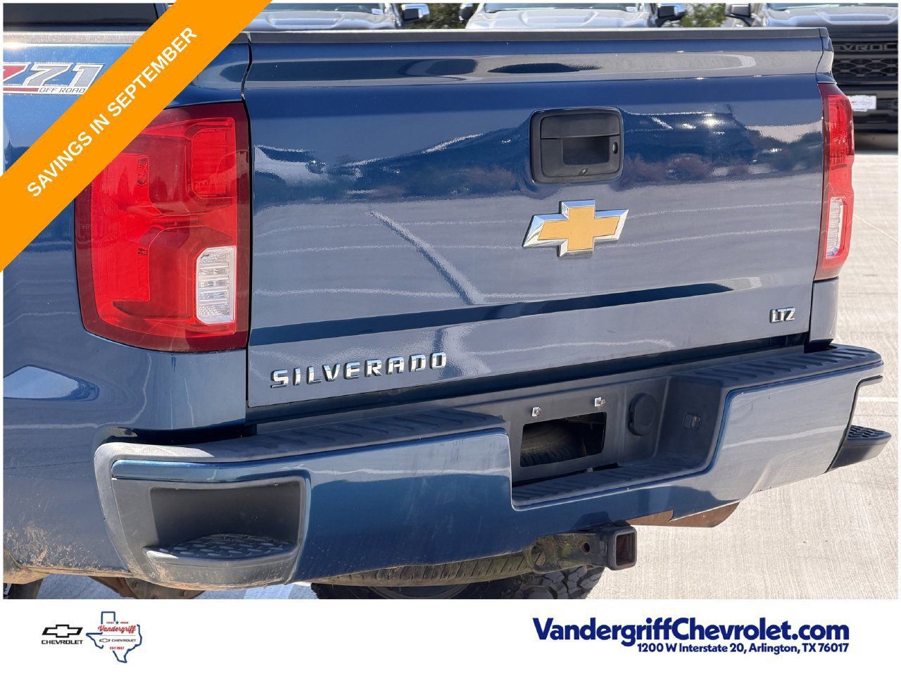 Used 2017 Chevrolet Silverado 1500 LTZ Z71 AWD/4WD image 6