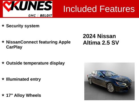 Used 2024 Nissan Altima 2.5 SV image 3