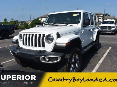 Used 2021 Jeep Wrangler Unlimited Sahara AWD/4WD image 1