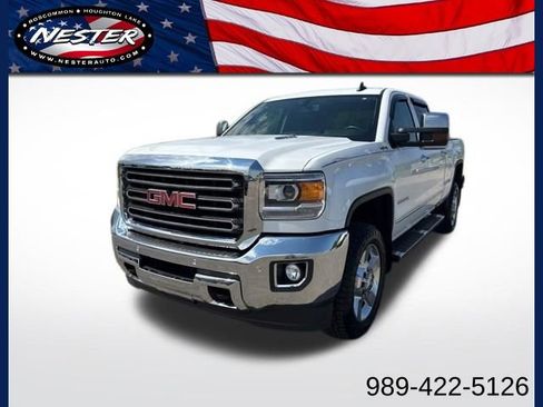 Used 2016 GMC Sierra 2500 SLT w/ Duramax Plus Package AWD/4WD image 1