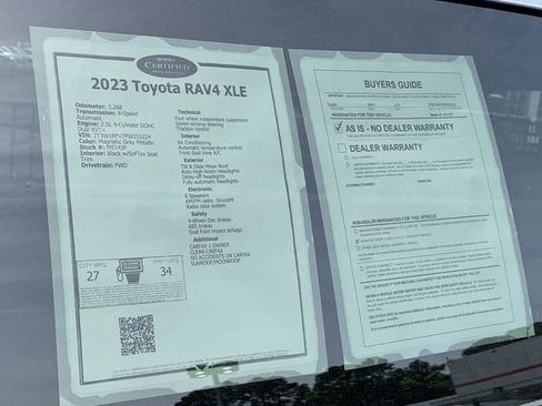 Certified 2023 Toyota RAV4 XLE w/ Convenience Package image 37