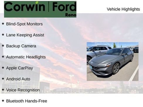 Used 2025 Hyundai Elantra Sport FWD image 8