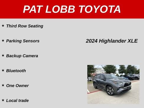 Used 2024 Toyota Highlander XLE AWD/4WD image 30