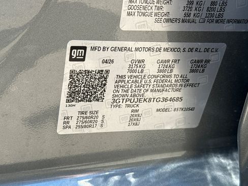 New 2026 GMC Sierra 1500 Elevation AWD/4WD image 28