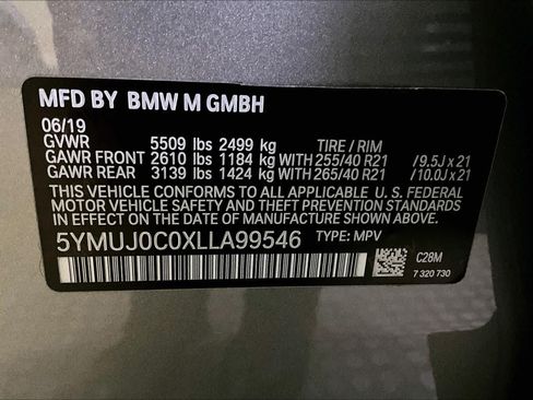 Used 2020 BMW X4 M w/ Executive Package AWD/4WD image 33