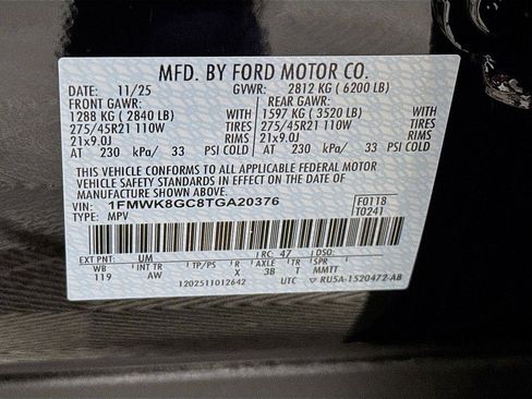 Used 2026 Ford Explorer ST w/ Sun And Sound Package AWD/4WD image 29