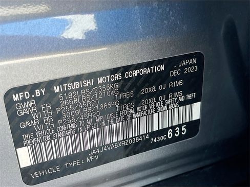 Used 2024 Mitsubishi Outlander SE image 34