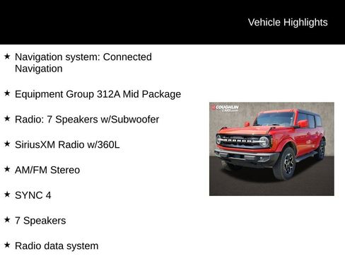 Used 2024 Ford Bronco Outer Banks AWD/4WD image 2