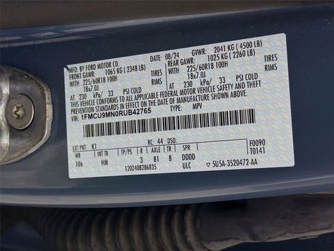 Used 2024 Ford Escape ST-Line AWD/4WD image 34