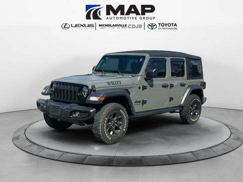 Used 2021 Jeep Wrangler Unlimited Sport AWD/4WD image 1