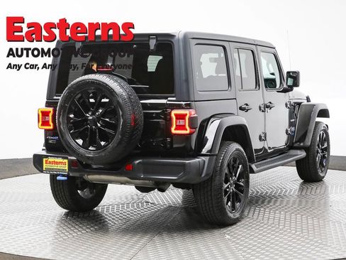Used 2022 Jeep Wrangler Unlimited Sahara 4xe w/ Cold Weather Group image 5