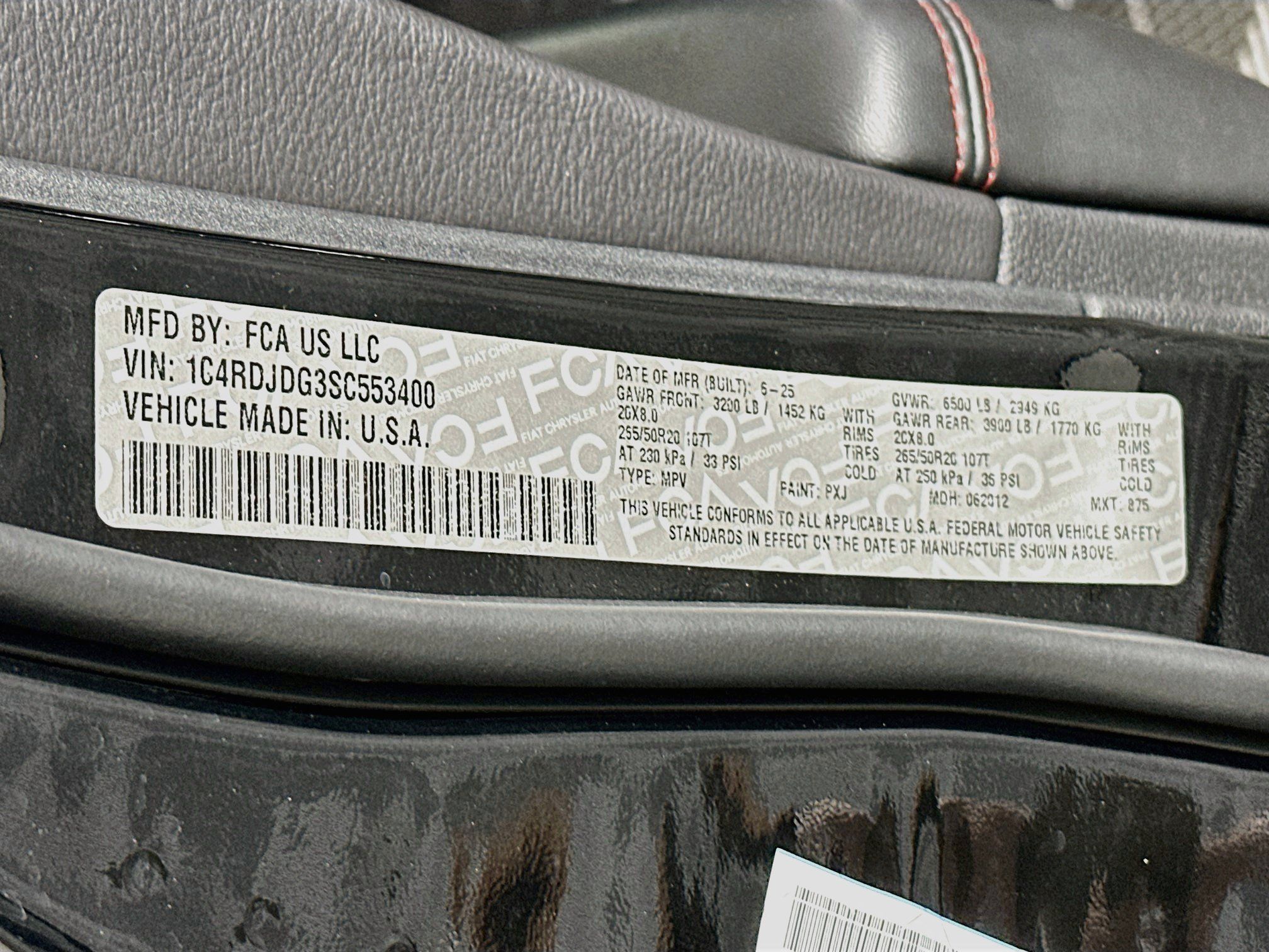 Used 2025 Dodge Durango GT AWD/4WD image 12