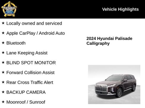 Used 2024 Hyundai Palisade Calligraphy image 2