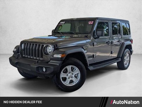 Used 2022 Jeep Wrangler Unlimited Sport AWD/4WD image 1