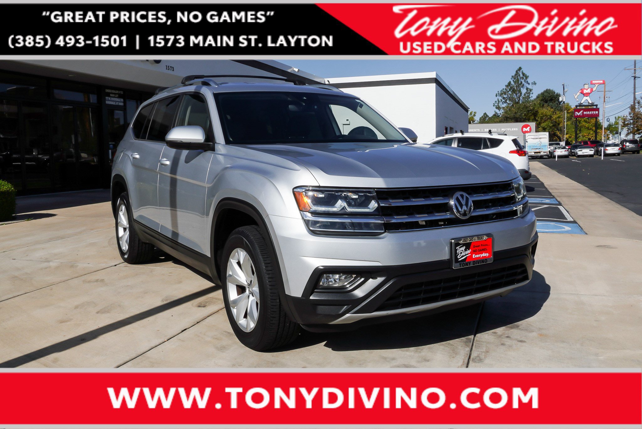 Used 2019 Volkswagen Atlas SE AWD/4WD image 1