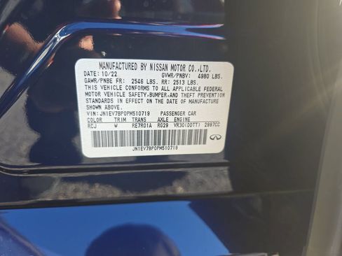 Certified 2023 INFINITI Q50 Luxe w/ Cargo Package RWD image 39
