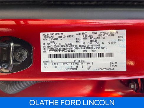 Used 2023 Ford F150 XLT w/ Equipment Group 302A High image 28