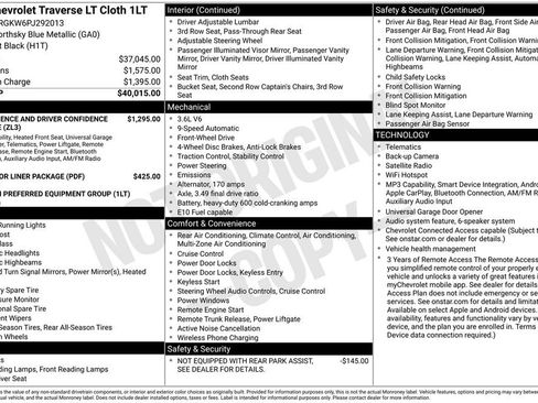Used 2023 Chevrolet Traverse LT FWD image 4