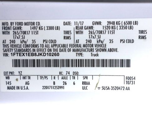 Used 2018 Ford F150 XL w/ Equipment Group 101A Mid image 43