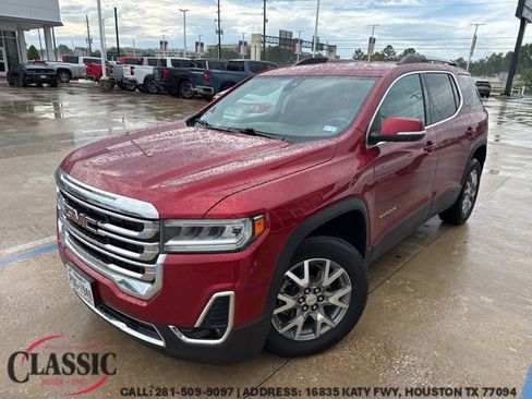 Used 2021 GMC Acadia SLT w/ Trailering Package FWD image 1