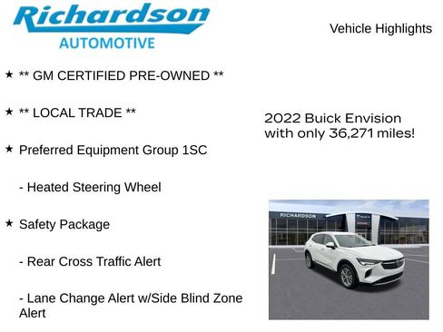 Used 2022 Buick Envision Preferred image 11