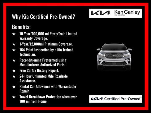 Certified 2023 Kia Sorento S w/ Panoramic Sunroof Package FWD image 64